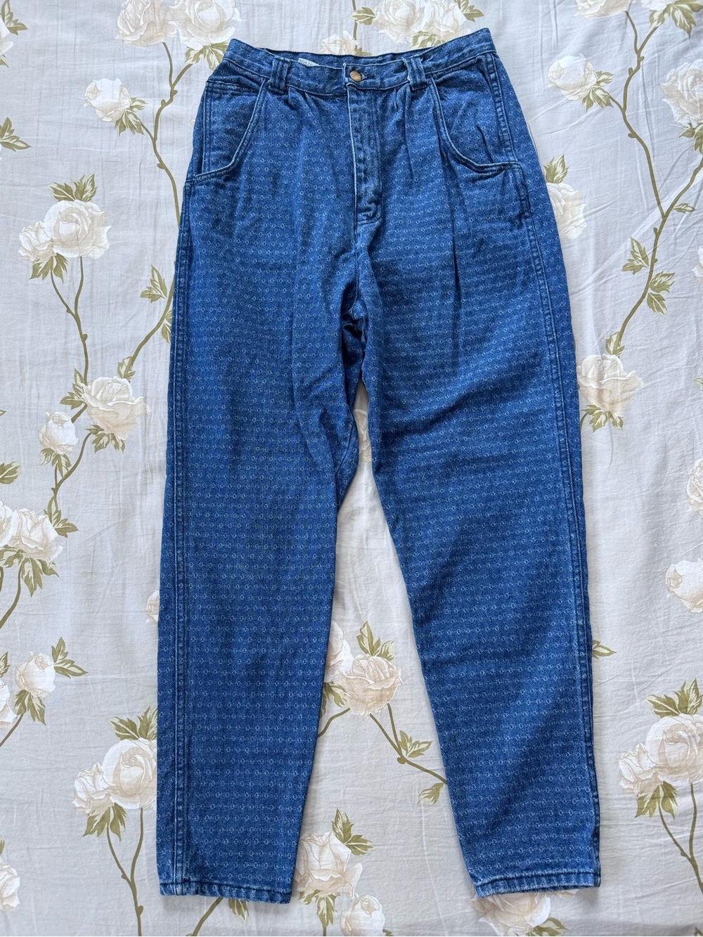 Vintage Gitano High-Waisted 100% Cotton Jeans - Size 14